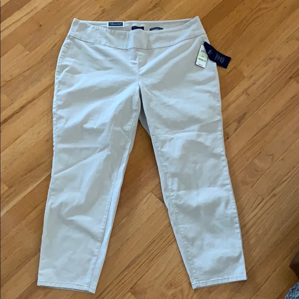 Charter Club Skinny Leg Ankle Pants